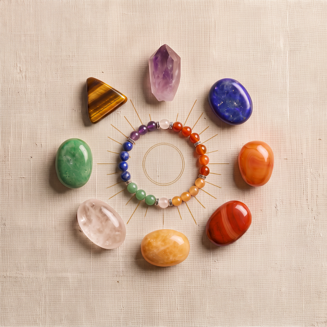 Les 7 chakras et leurs pierres : le guide complet