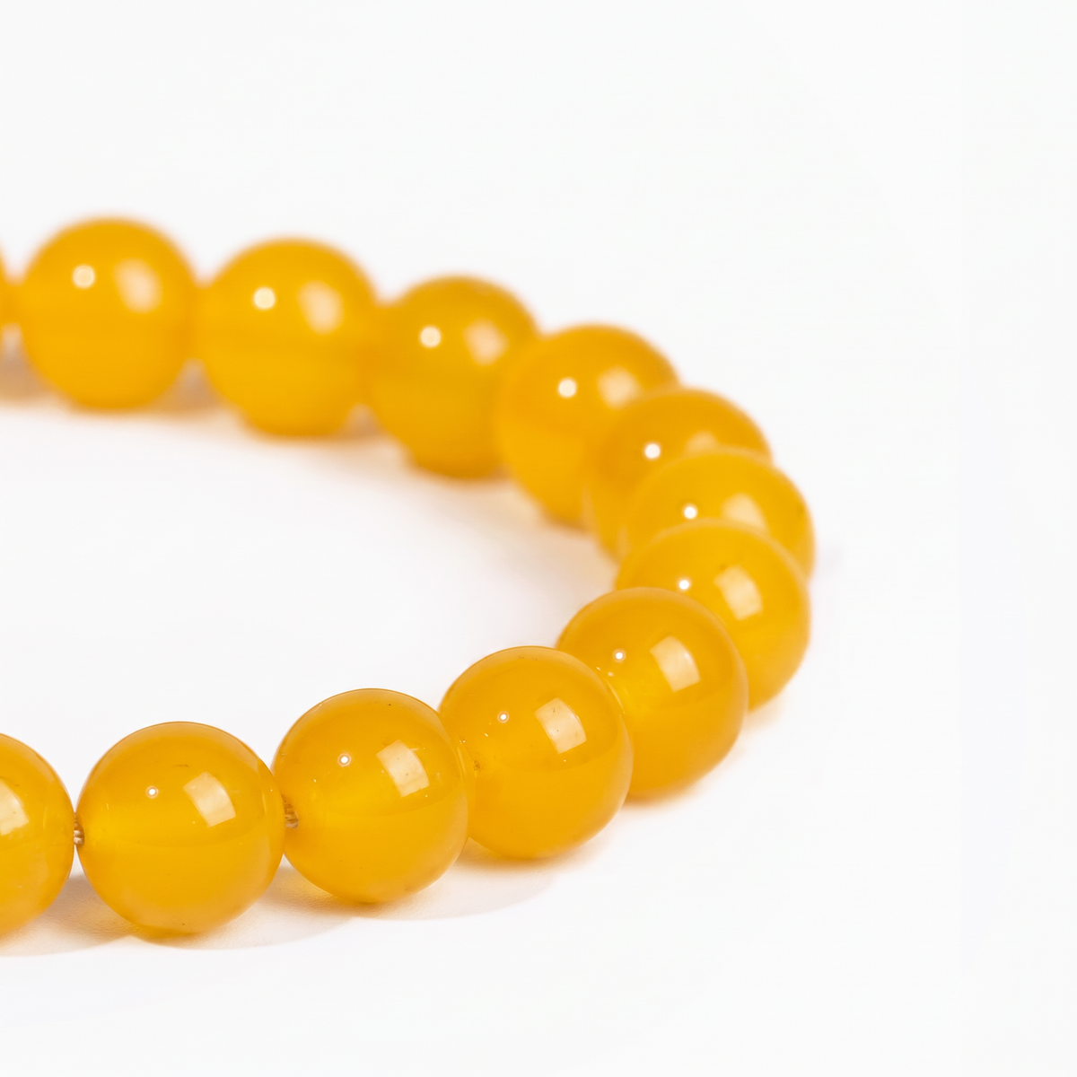 Bracelet Allure — Agate jaune