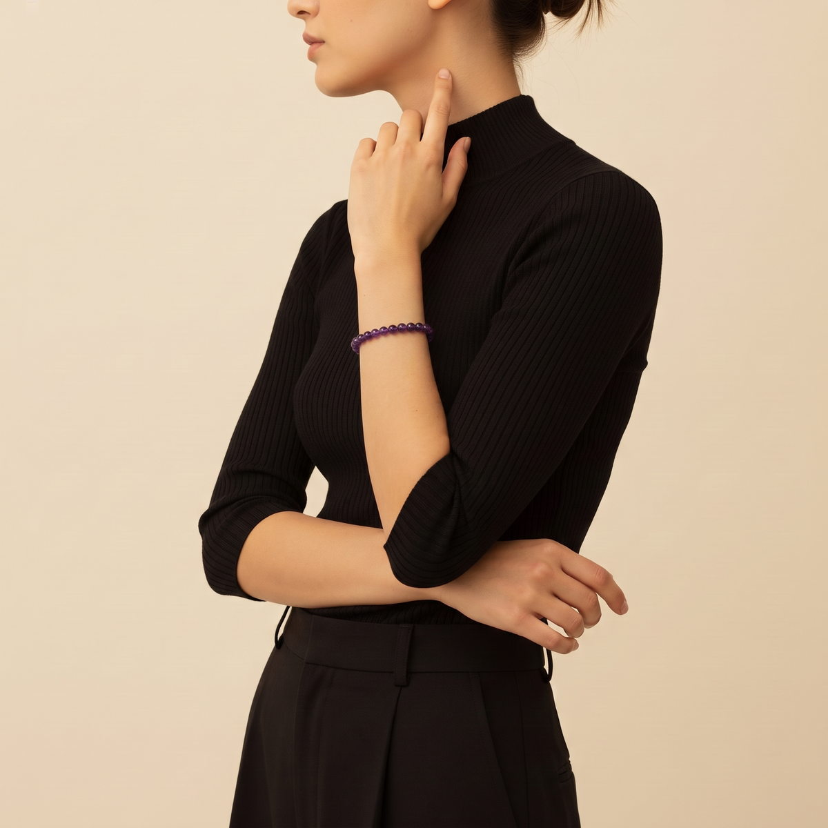 Bracelet Allure — Améthyste