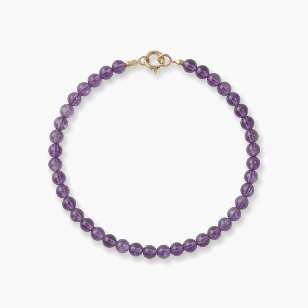 Bracelet fin en aventurine naturelle — Perles 3 mm