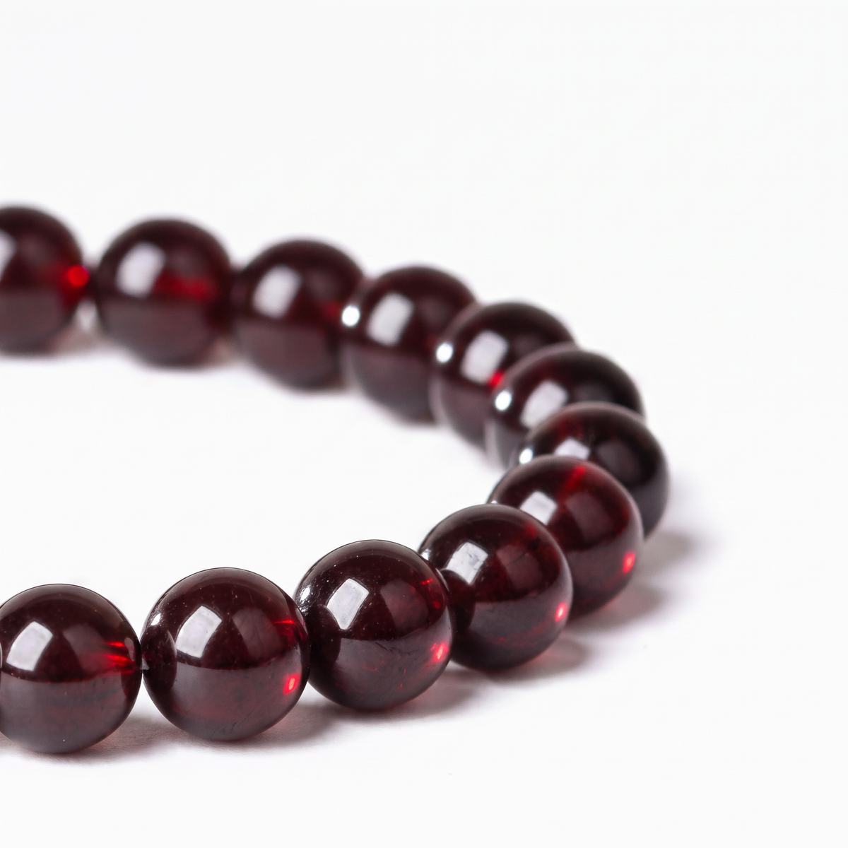 Bracelet Allure — Grenat