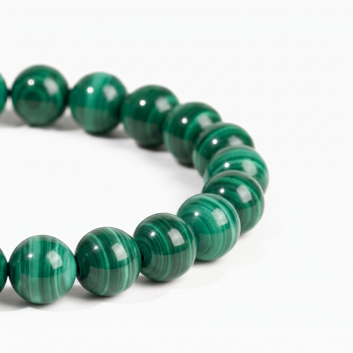 Bracelet Allure — Malachite