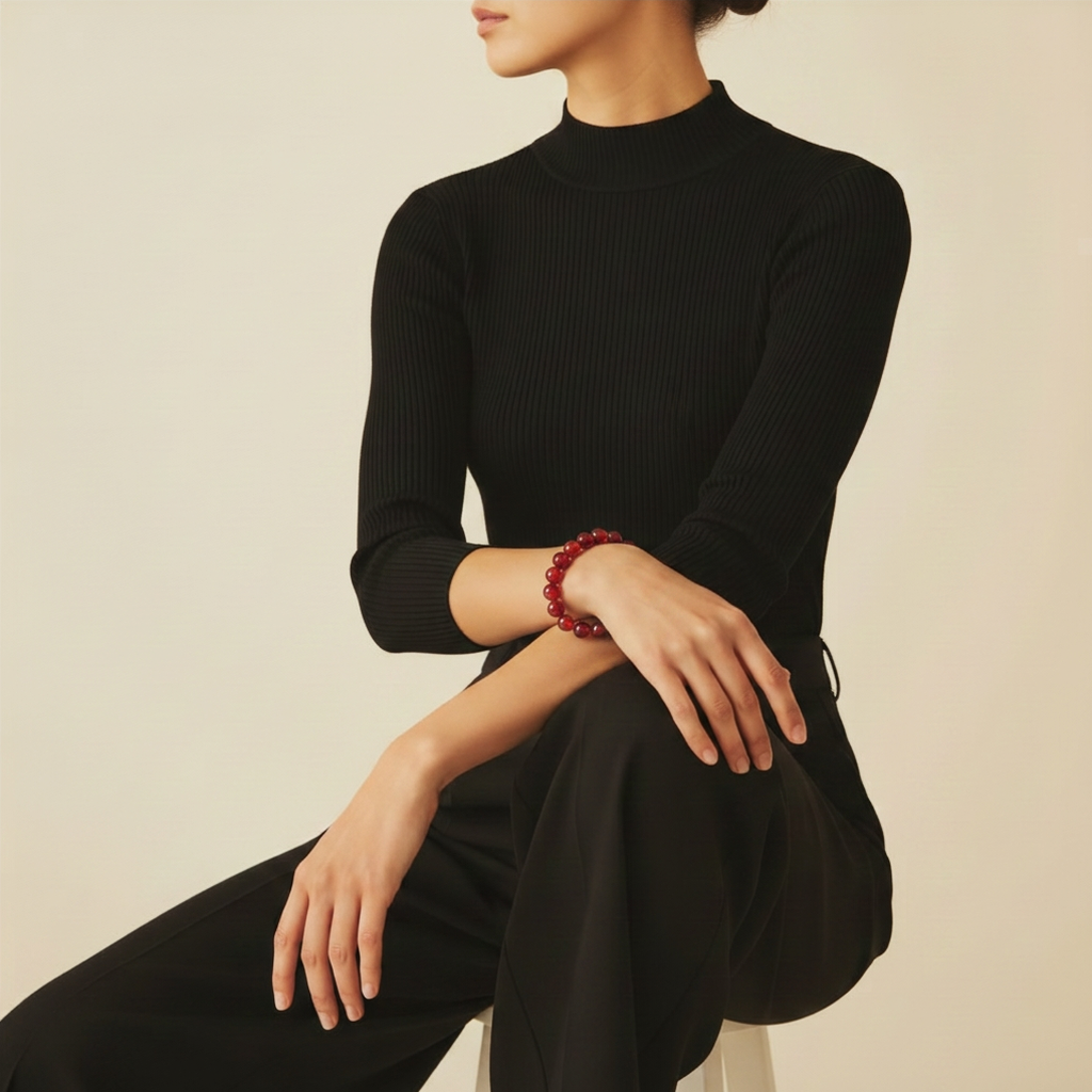 Bracelet Allure — Quartz fraise