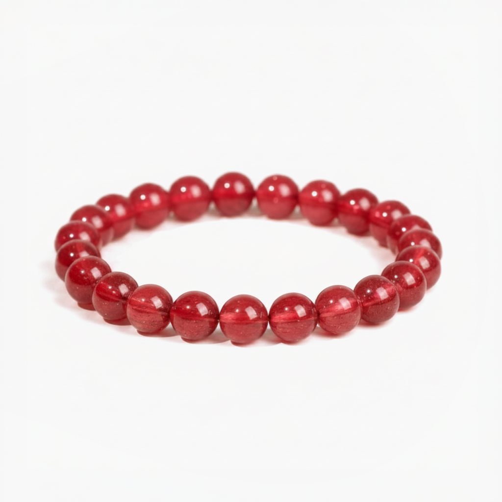 Bracelet Allure — Quartz fraise