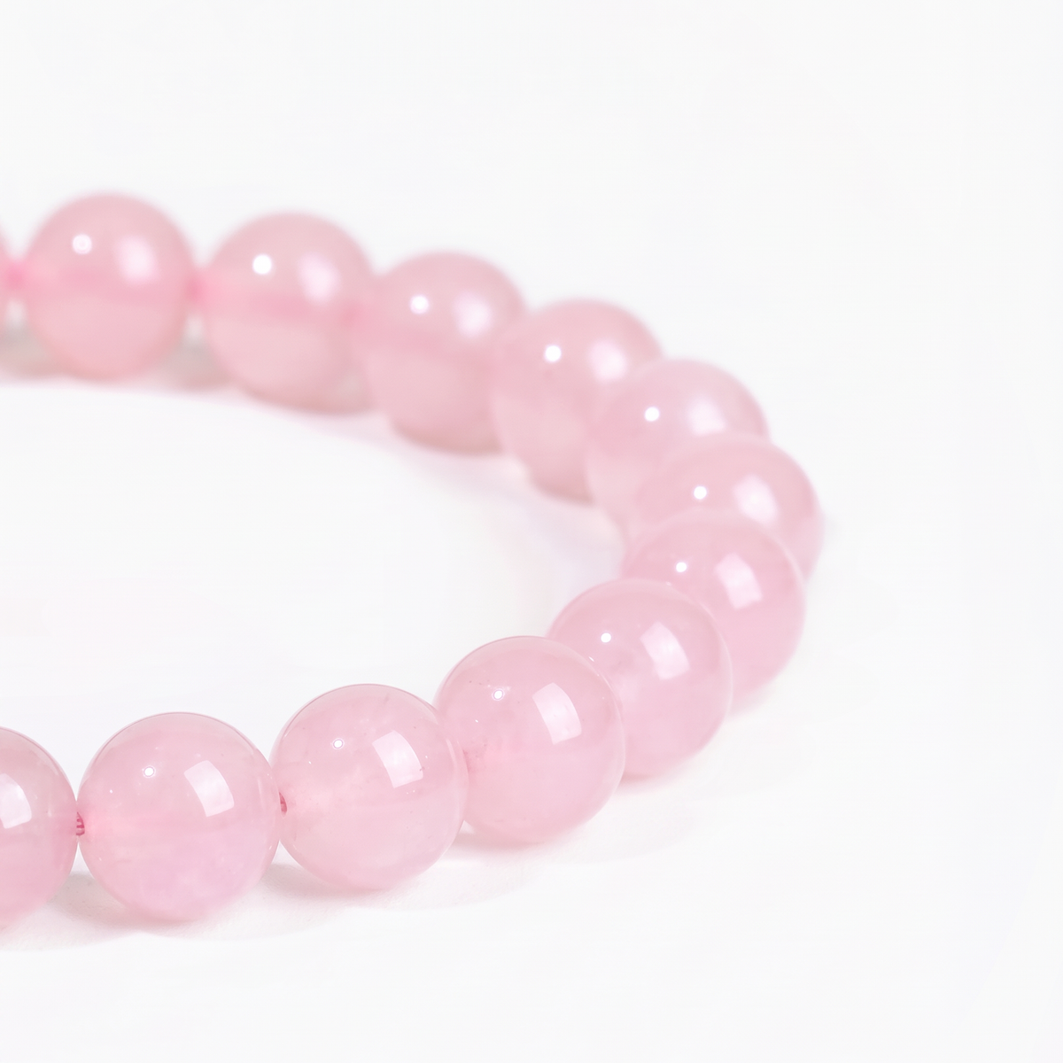 Bracelet Allure — Quartz rose