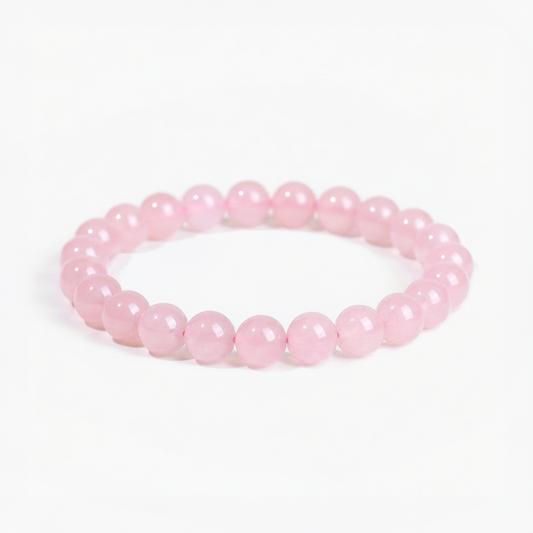 Bracelet Allure — Quartz rose